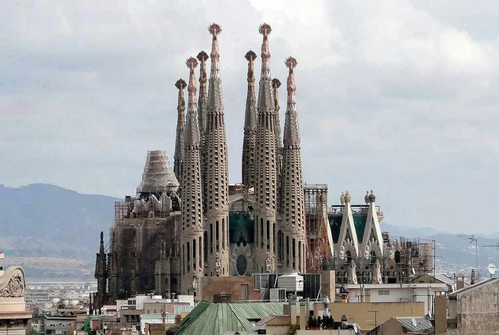 De Sagrada Familia van Antoni Gaudí - cc