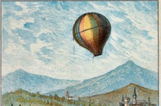 4 juni 1783 - De gebroeders Montgolfier demonstreren hun heteluchtballon