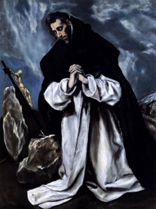 Sint Dominicus in gebed – El Greco