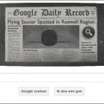 Google en het Roswellincident van 1947