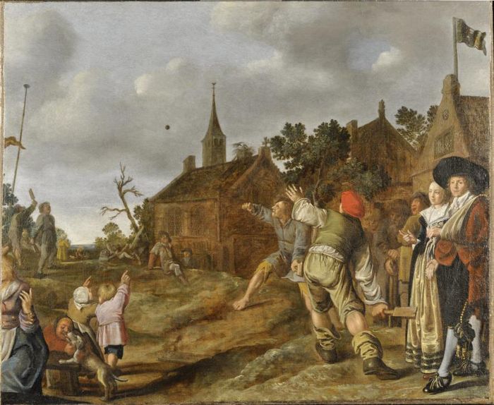 De balspelers - Jan Miense Molenaer, 1631