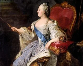 Catharina de Grote - Fyodor Rokotov, 1763