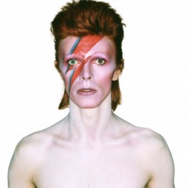 Foto die gemaakt werd voor de Bowie-albumcover 'Aladdin Sane' - Foto: Brian Duffy (© The David Bowie Archive)