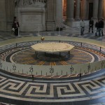 Pendule van Foucault in het Panthéon in Parijs