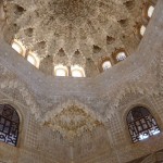 Plafond in het Alhambra - Foto: CC