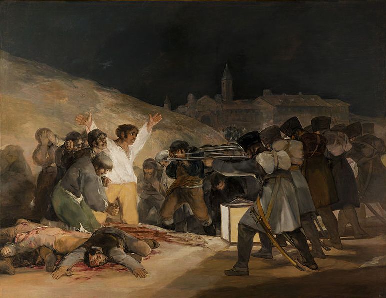 De executie van de opstandelingen op 3 mei 1808 - Francisco Goya