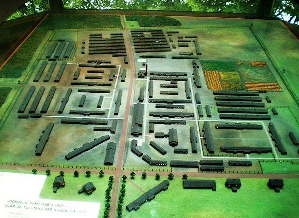 Model van Kamp Westerbork - Foto: CC