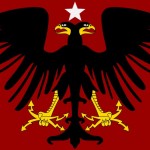 Vlag van het vorstendom Albanië Wied