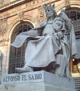 Standbeeld van Alfons X in Madrid - Foto: CC