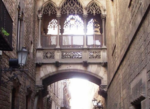 De Barri Gòtic in het centrum van de oude stad van Barcelona - Foto: CC/Llull