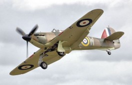 Hawker Hurricane, jachtvliegtuig van de RAF (Publiek Domein - wiki)