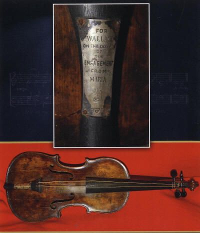 De viool van bandleider Wallace Hartley - Foto: .henry-aldridge.co.uk