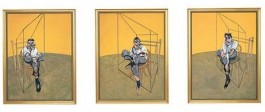 Three Studies of Lucian Freud - Francis Bacon, 1969