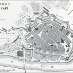 Kaart van Arnhem in 1813 (Arneym.nl - Negentiende eeuw)