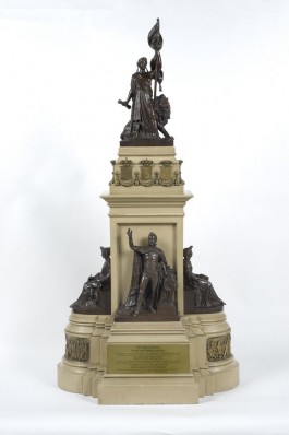 Maquette van het Monument Plein 1813 door Jan Jozef Jaquet, 1868. Collectie Haags Historisch Museum