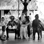 Sinterklaas op de Montessorischool in Malang, Java, 1935 - Foto: Wiki / Tropenmuseum