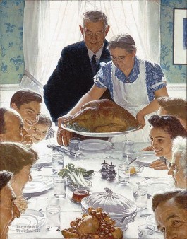 Freedom from Want - Norman Rockwell, 1943