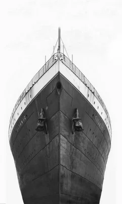 De Titanic, 1912 - Foto: RMS Titanic, Inc.