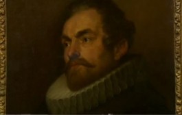 Detail van het ontdekte schilderij van Antoon van Dyck - Still YouTube