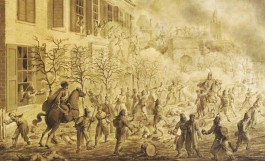 De eindfase van de strijd om Arnhem op 30 november 1813