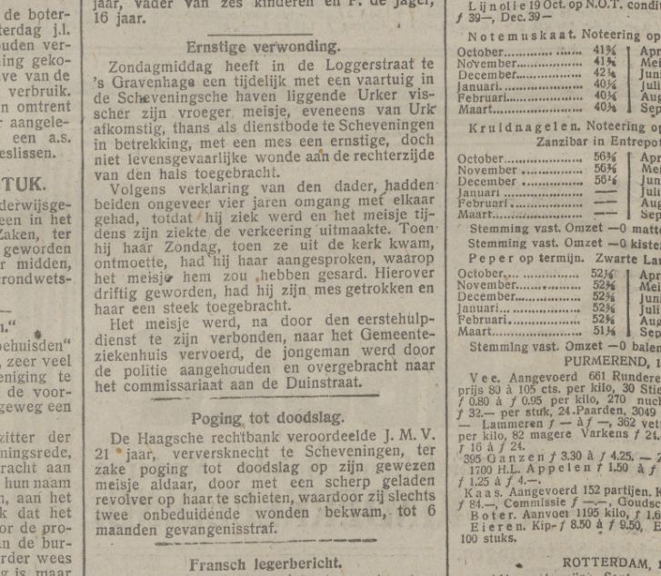 Bericht in 'De Tijd' van 19 oktober 1915 - KB