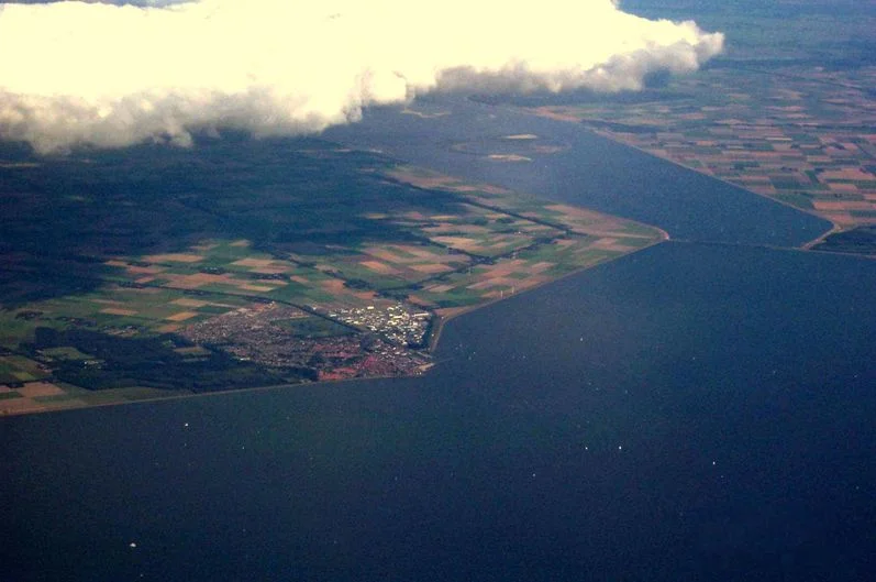 Luchtfoto van Urk