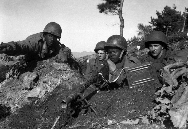 Amerikaanse soldaten tijdens de Koreaanse Oorlog