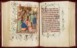 Getijden- en gebedenboek. Handschrift op perkament. Noordelijke Nederlanden, ca. 1438