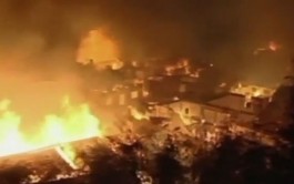 De brand van twee weken geleden in Dukezong