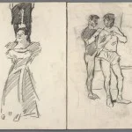 Isaac Israels, Parijs’ schetsboek, ca. 1903-1905, collectie Teylers Museum