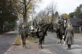 Fotomontage - Militairen in Barneveld