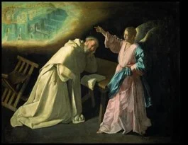 Francisco de Zurbarán, Saint Peter Nolasco’s Vision, 1629