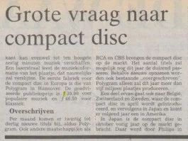 Bericht in ´De Waarheid´ van 25 februari 1983