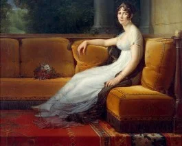 Madame Bonaparte in haar salon, rond 1801 door François Gérard.