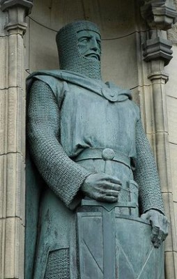 Beeld van William Wallace in Edinburgh