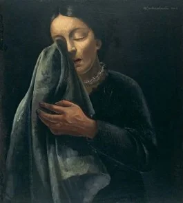 Felix Nussbaum, Huilende vrouw, 1941