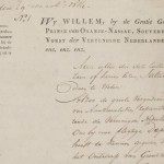 Openingspagina van de grondwet van 1814 (Nationaal Archief)