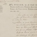 Openingspagina van de grondwet van 1814 (Nationaal Archief)