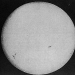 De allereerste foto van de zon (Foucault & Fizeau)