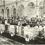 Eerste rit met de metro van Londen, 1862 (London Transport Museum / Topical Press)
