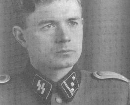 Gerhard Stroink in uniform van de Waffen-SS (Privécollectie P. van Holsteijn)