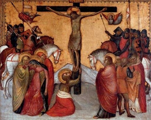 Kruisiging van Jezus - Jacobello Alberegno, 1375-97