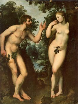 Adam en Eva volgens Peter Paul Rubens