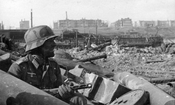 Duitse officier bij Stalingrad