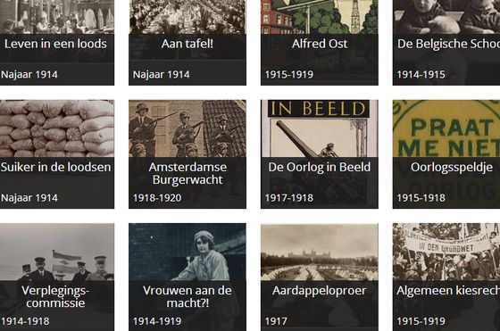 Eerste Wereldoorlog in Amsterdam