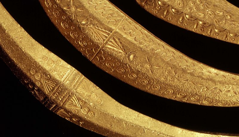 Gouden halsringen uit Olst © Rijksmuseum van Oudheden