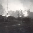 Duitse troepen trekken brandend Rotterdam binnen (foto: waroverholland)