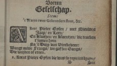 G.A. Bredero, Geestigh liedt-boecxken (1621)