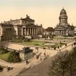 Gendarmenmarkt in Berlijn, ca. 1900 (Photochrom LOC)