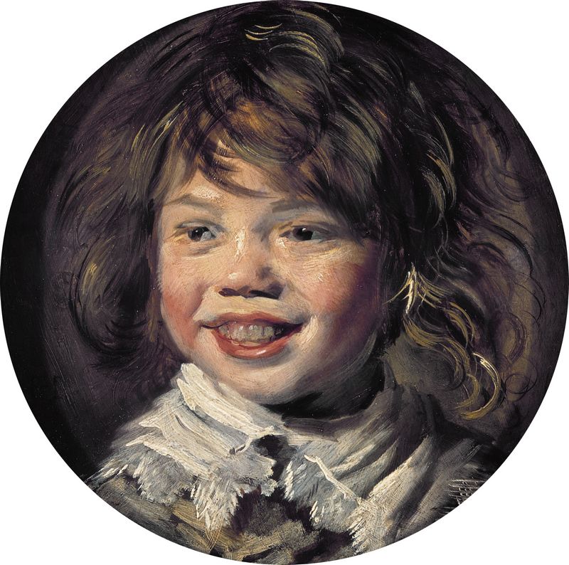 Lachende jongen - Frans Hals, ca. 1625 (Mauritshuis)